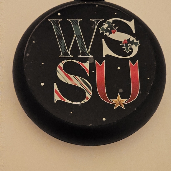 Winston Salem State Univ WSSU Ornament W/decorative Hange, 3" Perfect Gift ! - Picture 2 of 5
